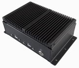 PC Fanless de la caja del LAN 6USB 6COM Intel I3 I5 128G MSATA del doble de MIS-ITX06FL