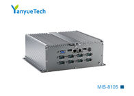 PC Fanless de la caja MIS-8105/serie dual integrada Fanless 6 USB de la red 10 de la CPU del sistema 1037U