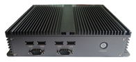 Toda la PC industrial integrada de aluminio/PC industrial 2LAN 6COM 6USB de la caja