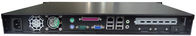 IPC-ITX1U01 LA PC montada en rack industrial 4U apoya las CPU de la serie de I3 I5 I7 de toda la ranura de expansión de la generación 1