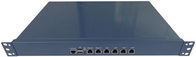 El LAN IPC del hardware 1U 6 del cortafuego de Internet NSP-1766 6 puertos de red del gigabit de Intel sube