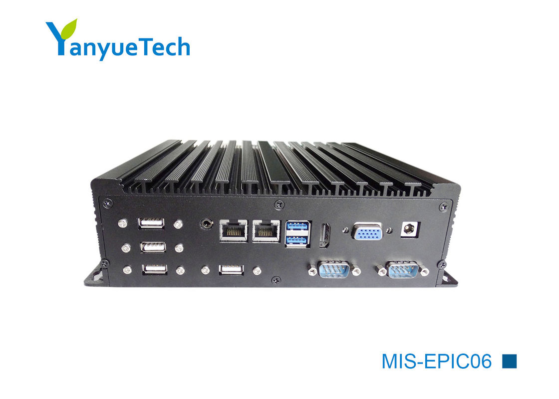 El tablero Fanless de la caja de MIS-EPIC06 IPC pegó la CPU de 6 series de la generación I3 I5 I7 U