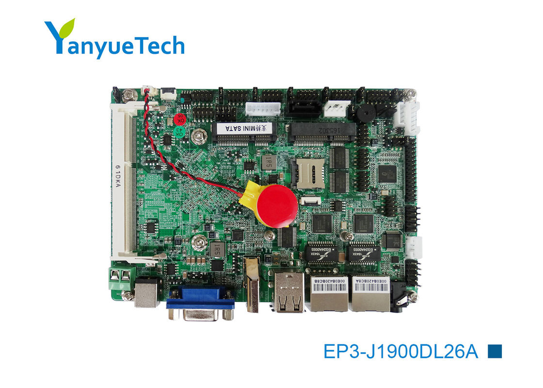 EPOPEYA 3,5&quot; de EP3-J1900DL26A placa madre soldada a bordo CPU 2LAN 6COM 10USB de Intel® J1900