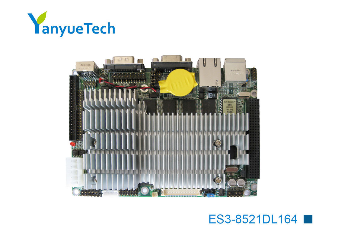 ES3-8521DL164 solo ordenador de tablero de 3,5 pulgadas soldado a bordo CPU los 512M Memory PCI-104 de Intel® CM900M gastan
