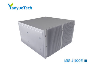 PC Fanless de la caja de MIS-J1900E/extensión integrada Fanless de la CPU 1 PCIE del sistema J1900
