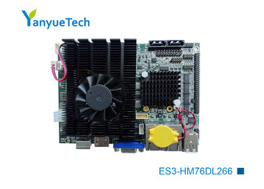 ES3-HM76DL266 3,5" microprocesador 2LAN 6COM 6USB de la CPU HM76 de Intel de la placa madre/del solo ordenador de tablero