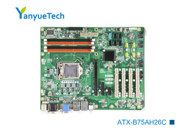 PCI de la ranura 4 de COM 12 USB 7 ATX del LAN industrial 6 de la placa madre/de Intel Chip Intel @ PCH B75 2 de ATX-B75AH26C