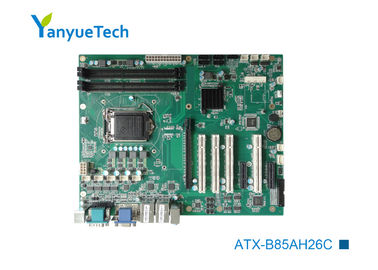 PCI industrial MSATA de la ranura 4 de COM 12 USB 7 del LAN 6 de la placa madre 2 de ATX-B85AH26C PCH B85 ATX