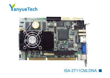 Placa madre del mismo tamaño del medio tamaño de ISA-2711CMLDNA soldada a bordo CPU los 256M Memory de Intel® CM600M