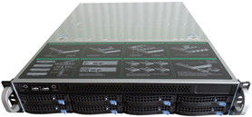 Ordenador del soporte de estante de SVR-2UC612 2u en la CPU de la serie V3 V4 Xeon del servidor E5-2600 del estante